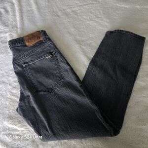 Volcom Men's Charcoal Relaxed Jeans